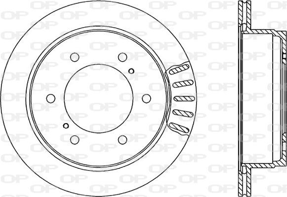 OPEN PARTS Piduriketas BDR1796.20